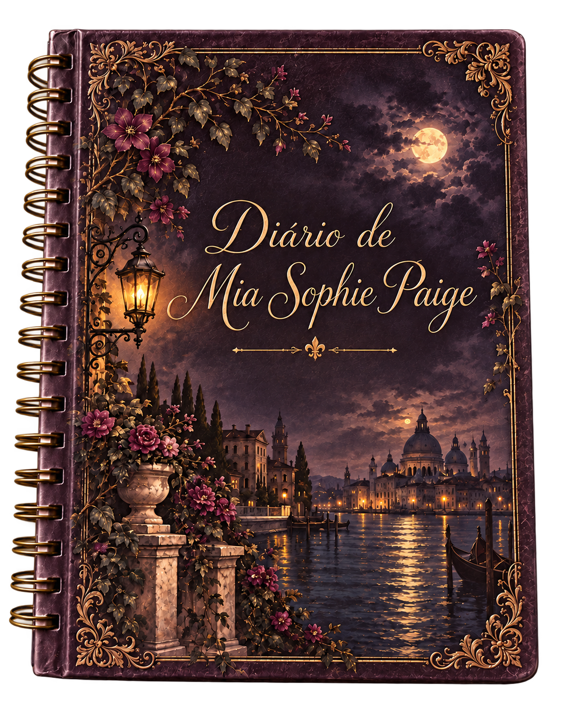 Capa do Diário de Mia Sophie Paige